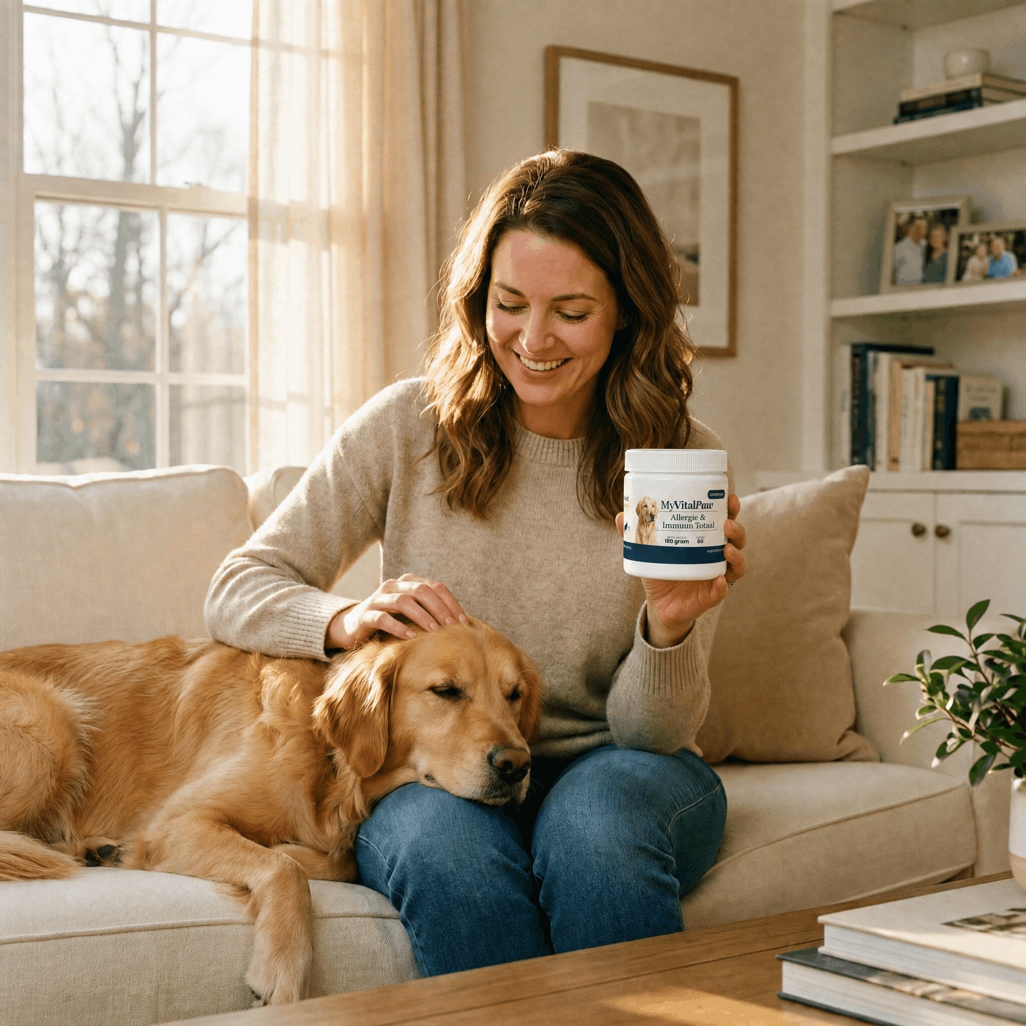 Hond bij MyVitalPaw, hoopvol herstel